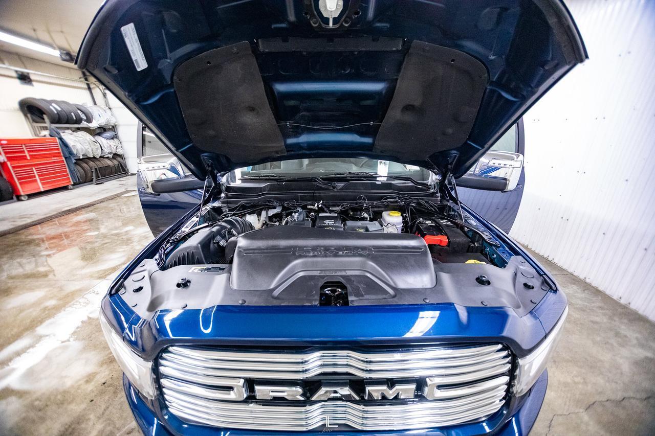 2024 Ram 3500 4x4 Crew Cab Laramie Diesel Leather Roof Nav BCam Red Deer AB