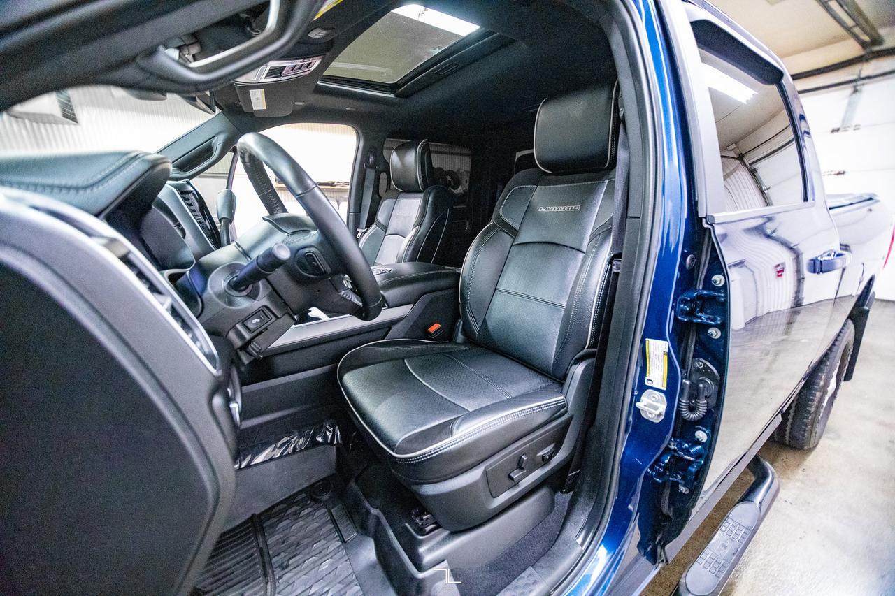 2024 Ram 3500 4x4 Crew Cab Laramie Diesel Leather Roof Nav BCam Red Deer AB