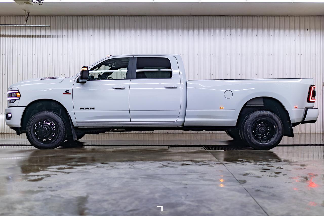 2024 Ram 3500 4x4 Crew Cab Laramie Night Edition Dually Diesel AISIN Red Deer AB