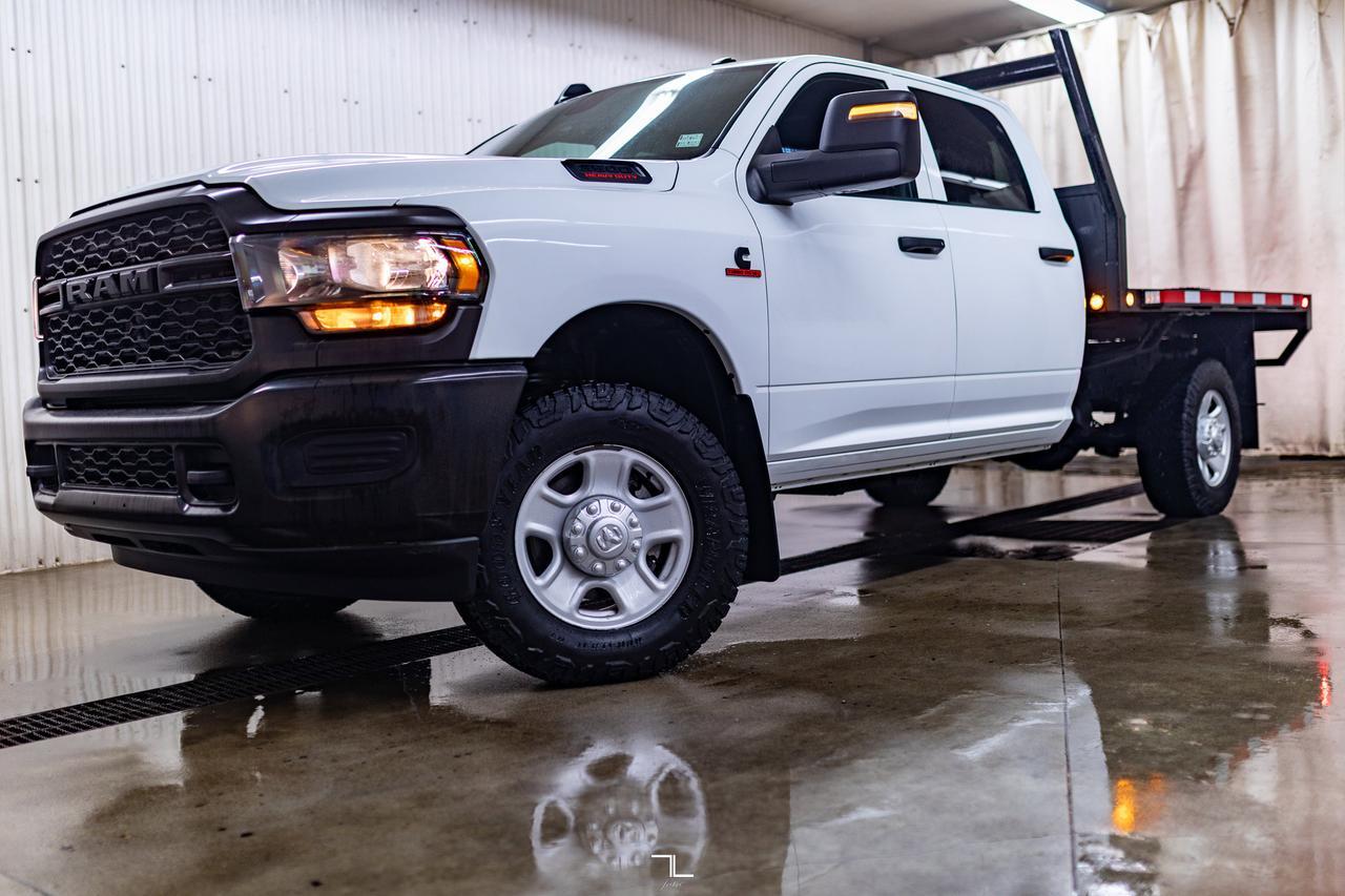 2024 Ram 3500 4x4 Crew Cab Tradesman Deck Diesel AISIN Red Deer AB