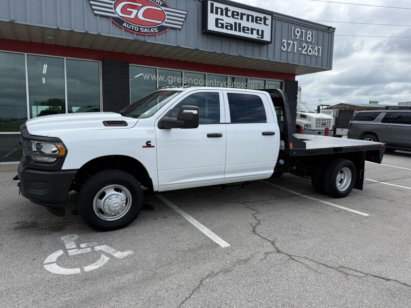 2024 Ram 3500 4x4 Diesel Flatbed 16k mi's Tradesman Collinsville OK