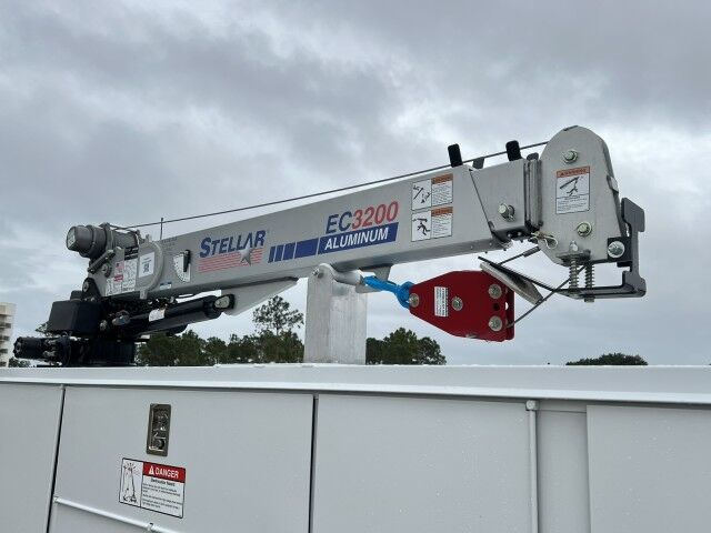 2024 Ram 3500 4x4 Utility Service Truck with Stellar Aluminum Telescopic Crane EC3 Homestead FL