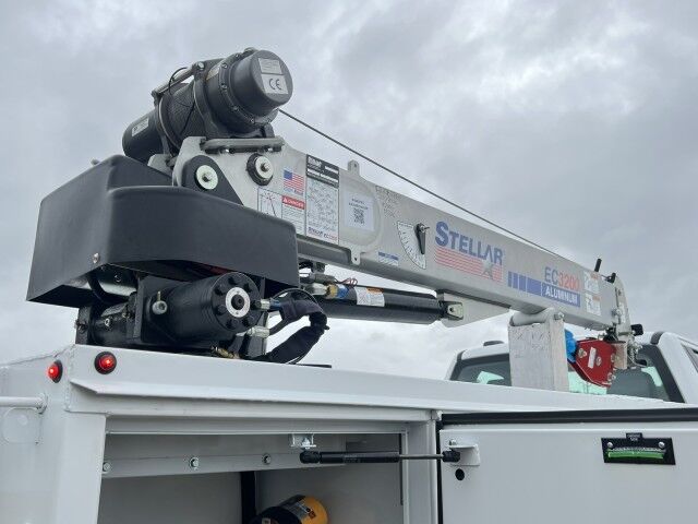 2024 Ram 3500 4x4 Utility Service Truck with Stellar Aluminum Telescopic Crane EC3 Homestead FL