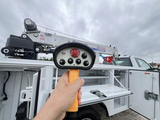 2024 Ram 3500 4x4 Utility Service Truck with Stellar Aluminum Telescopic Crane EC3 Homestead FL