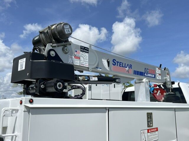 2024 Ram 3500 4x4 Utility Service Truck with Stellar Aluminum Telescopic Crane EC3200 Homestead FL
