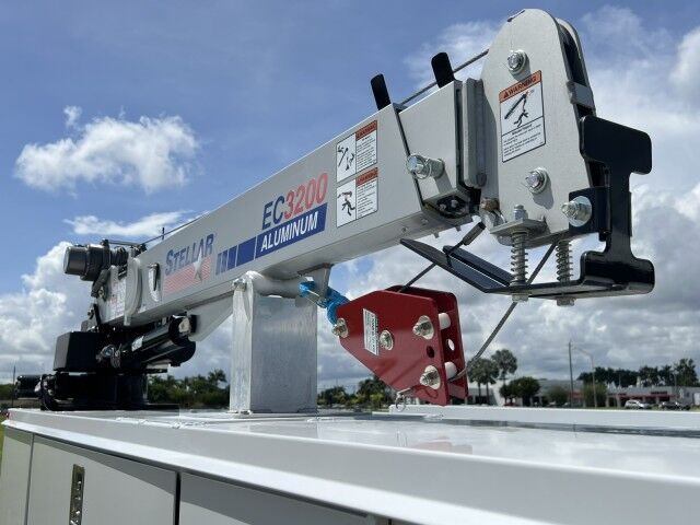 2024 Ram 3500 4x4 Utility Service Truck with Stellar Aluminum Telescopic Crane EC3200 Homestead FL