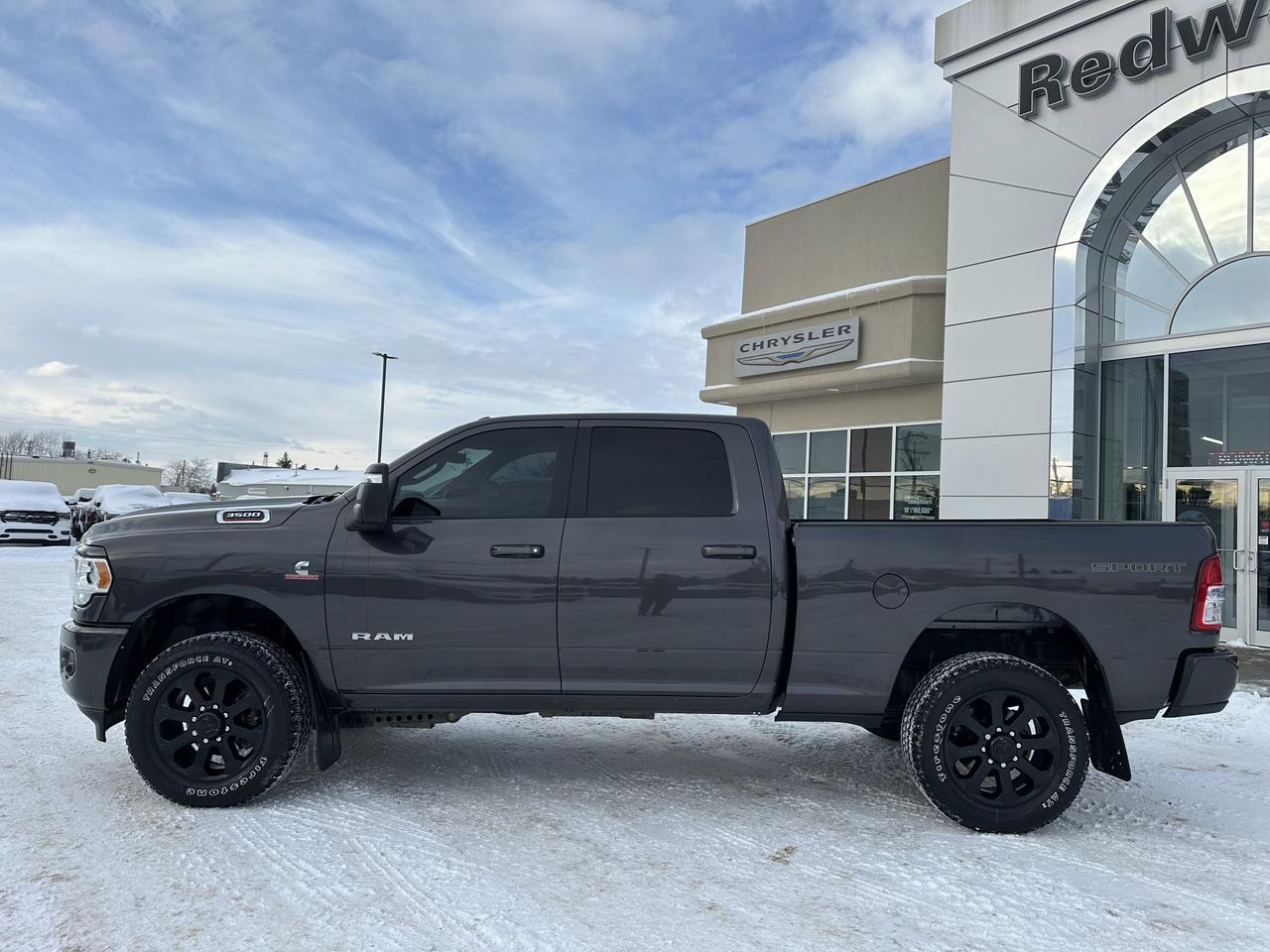 2024 Ram 3500 Big Horn Crew Cab 4x4 | Cummins Diesel | Low KMs | NAV | Heated Seats | Remote Start Redwater AB