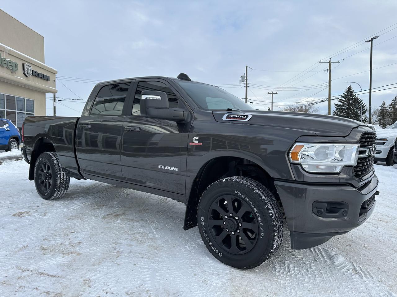 2024 Ram 3500 Big Horn Crew Cab 4x4 | Cummins Diesel | Low KMs | NAV | Heated Seats | Remote Start Redwater AB