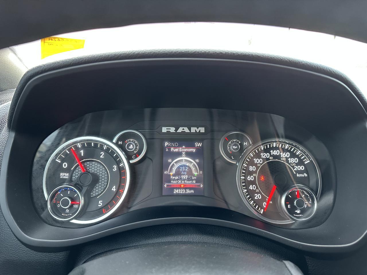 2024 Ram 3500 Big Horn Crew Cab 4x4 | Cummins Diesel | Low KMs | NAV | Heated Seats | Remote Start Redwater AB