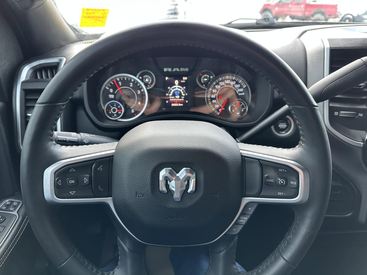 2024 Ram 3500 Big Horn Crew Cab 4x4 | Cummins Diesel | Low KMs | NAV | Heated Seats | Remote Start Redwater AB