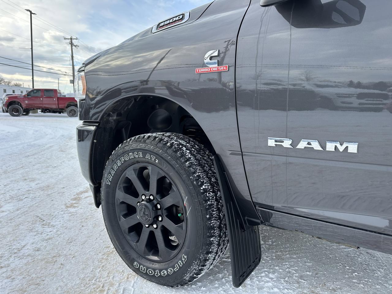 2024 Ram 3500 Big Horn Crew Cab 4x4 | Cummins Diesel | Low KMs | NAV | Heated Seats | Remote Start Redwater AB