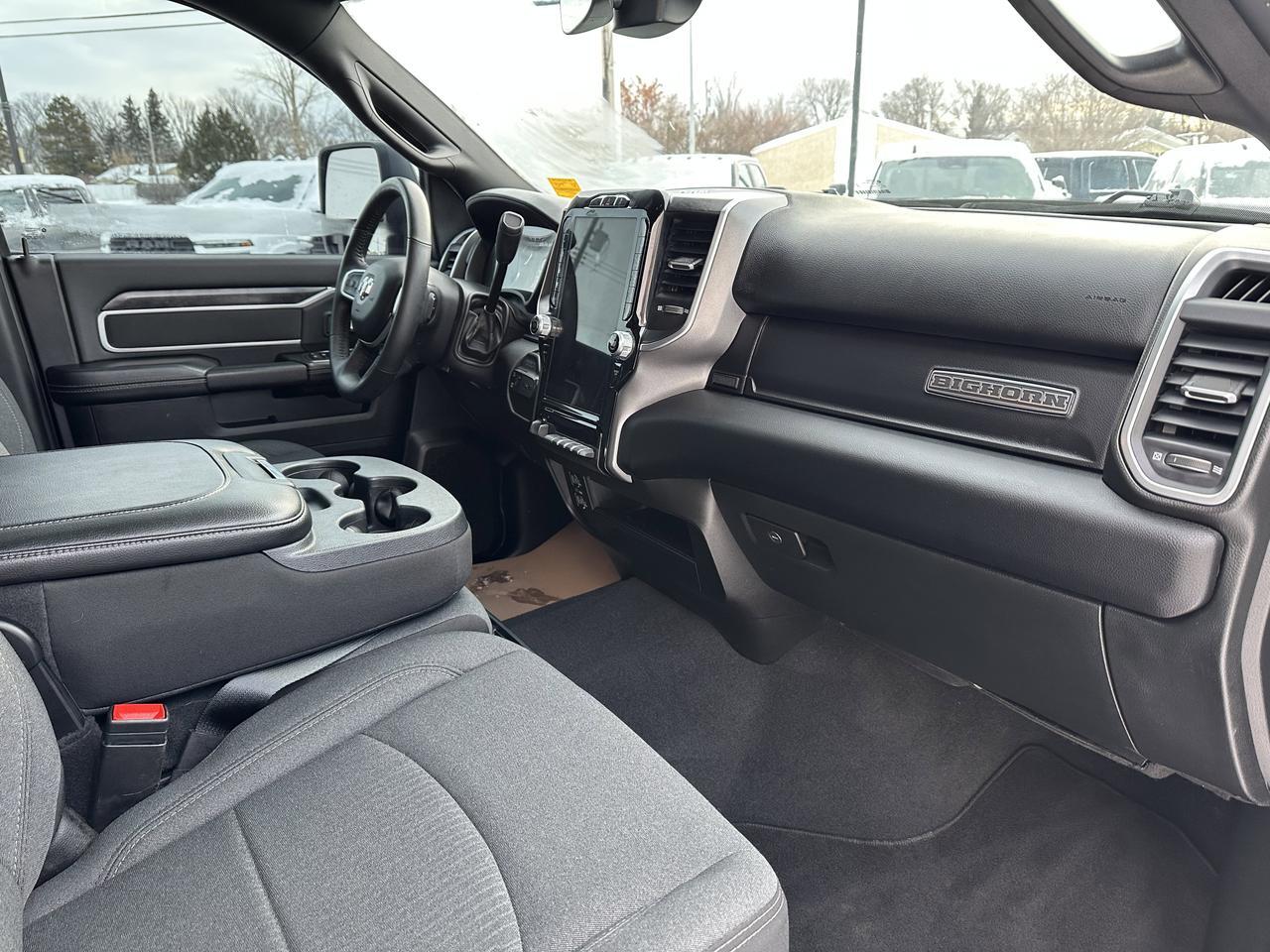 2024 Ram 3500 Big Horn Crew Cab 4x4 | Cummins Diesel | Low KMs | NAV | Heated Seats | Remote Start Redwater AB