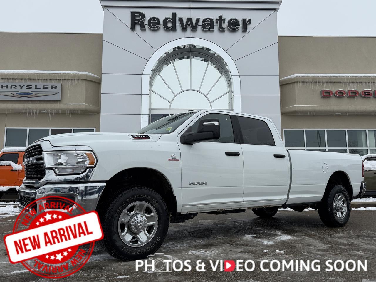 2024 Ram 3500 Big Horn Crew Cab 4x4 | Cummins Turbo Diesel | 8ft Long Box | Low KMs | Remote Start | Backup Camera