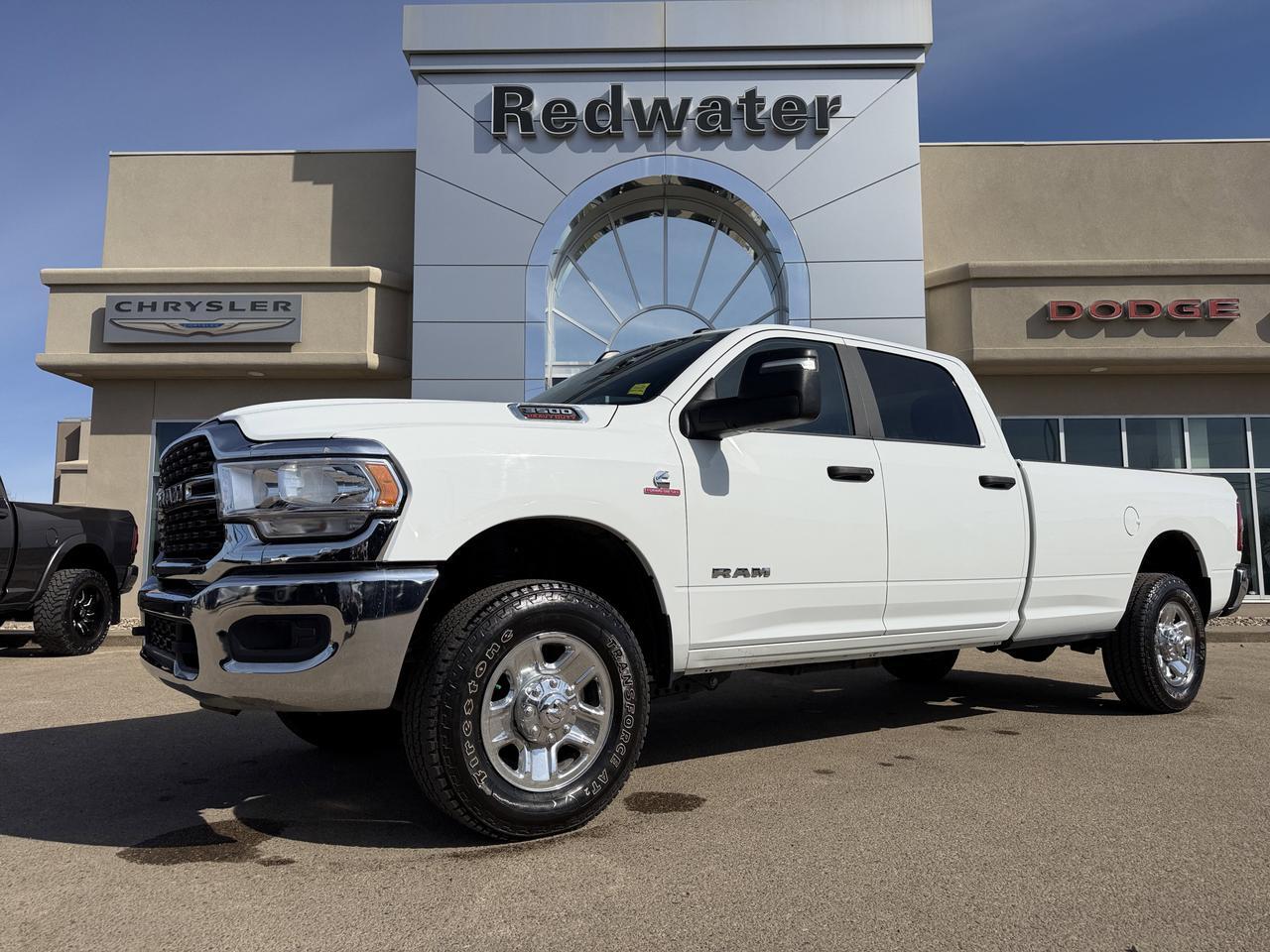 2024 Ram 3500 Big Horn Crew Cab 4x4 | Cummins Turbo Diesel | 8ft Long Box | Low KMs | Remote Start | Backup Camera