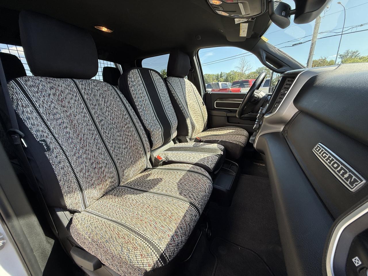 2024 Ram 3500 Big Horn Crew Cab 4x4 | HEMI V8 | 18IN Wheels | Low KMs | Diesel Grey Black Interior Redwater AB