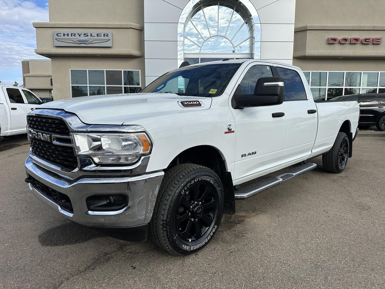 2024 Ram 3500 Big Horn Crew Cab 4x4 | Low KMs | Cummins Diesel | Remote Start | NAV | Backup Camera Redwater AB