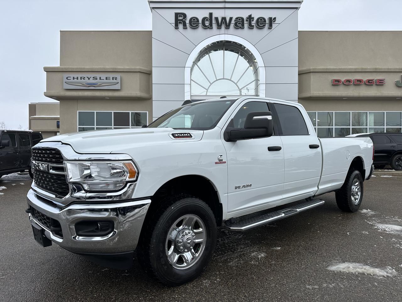 2024 Ram 3500 Big Horn Crew Cab 4x4 | Low KMs | Cummins Diesel | Towing | NAV | Remote Start | Backup Camera