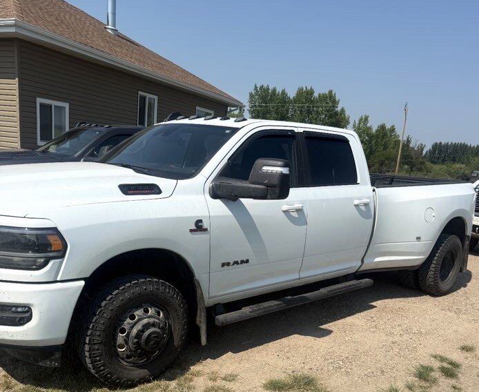 2024 Ram 3500 Big Horn Crew Cab 4x4 | Low KMs | Cummins Diesel | Towing Prep | Backup Camera | Heated Seats
