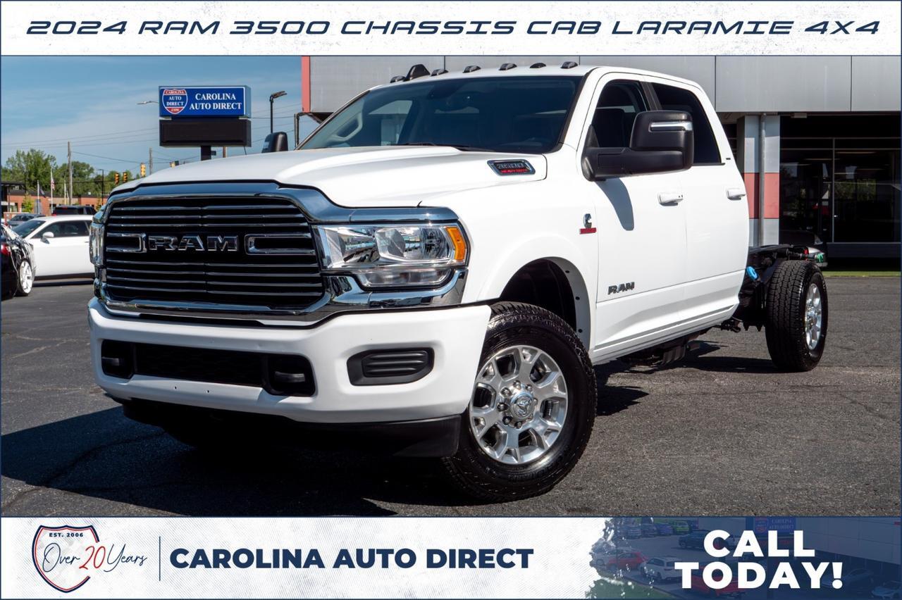 2024 Ram 3500 Chassis Cab Laramie 4X4 / Cummins Turbo Diesel / AISIN!