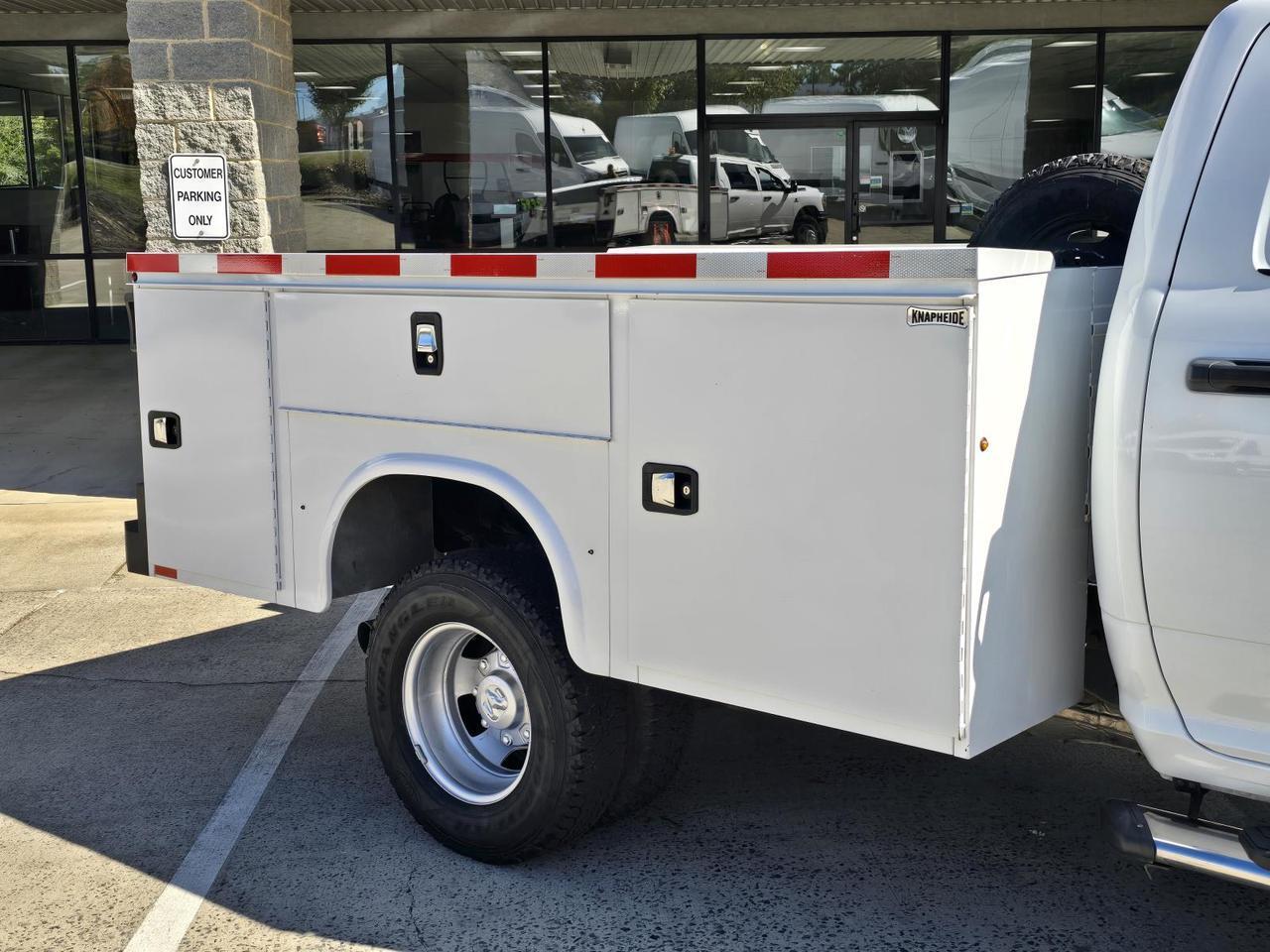 2024 Ram 3500 Chassis Cab Tradesman DRW 4WD Crew Cab Knapheide Service Bed W/Max Tow Package and and Safety Group Concord NC