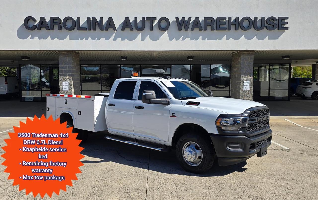 2024 Ram 3500 Chassis Cab Tradesman DRW 4WD Crew Cab Knapheide Service Bed W/Max Tow Package and and Safety Group Concord NC