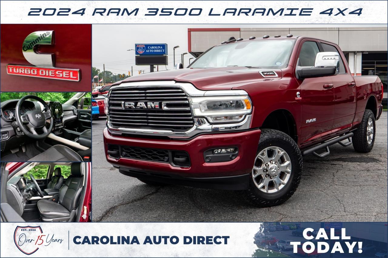 2024 Ram 3500 Laramie 4X4 / HO Turbo Diesel / 5th Wheel / Level 1 Equipment! Lincolnton NC