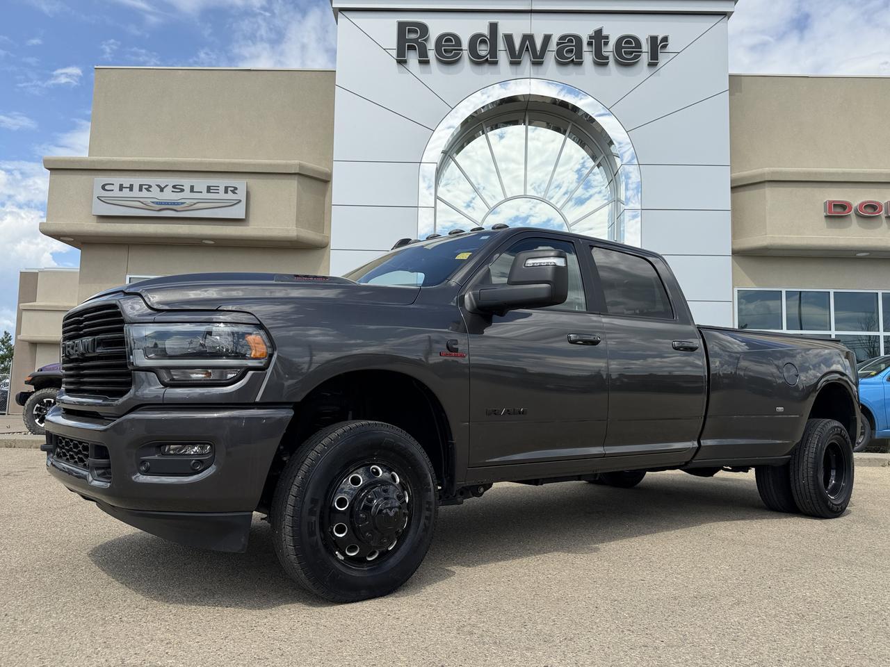 2024 Ram 3500 Laramie Crew Cab Dually 4x4 | Aisin | 4.10 Rear End | Tow Tech | Safety Group | Sun Roof | Level B