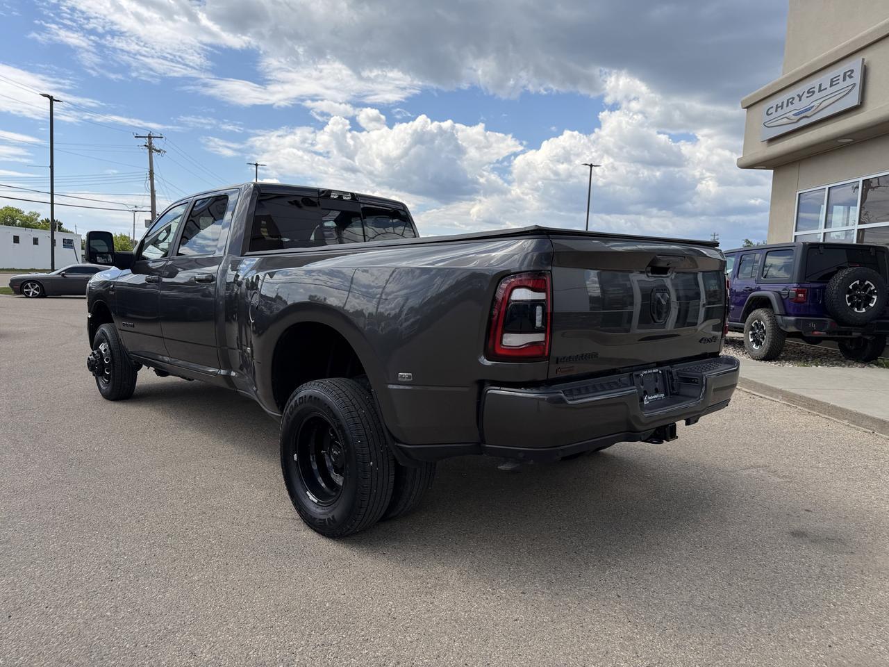 2024 Ram 3500 Laramie Crew Cab Dually 4x4 | Aisin | 4.10 Rear End | Tow Tech | Safety Group | Sun Roof | Level B Redwater AB