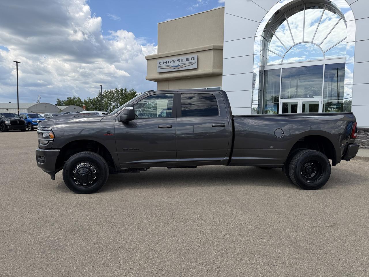 2024 Ram 3500 Laramie Crew Cab Dually 4x4 | Aisin | 4.10 Rear End | Tow Tech | Safety Group | Sun Roof | Level B Redwater AB