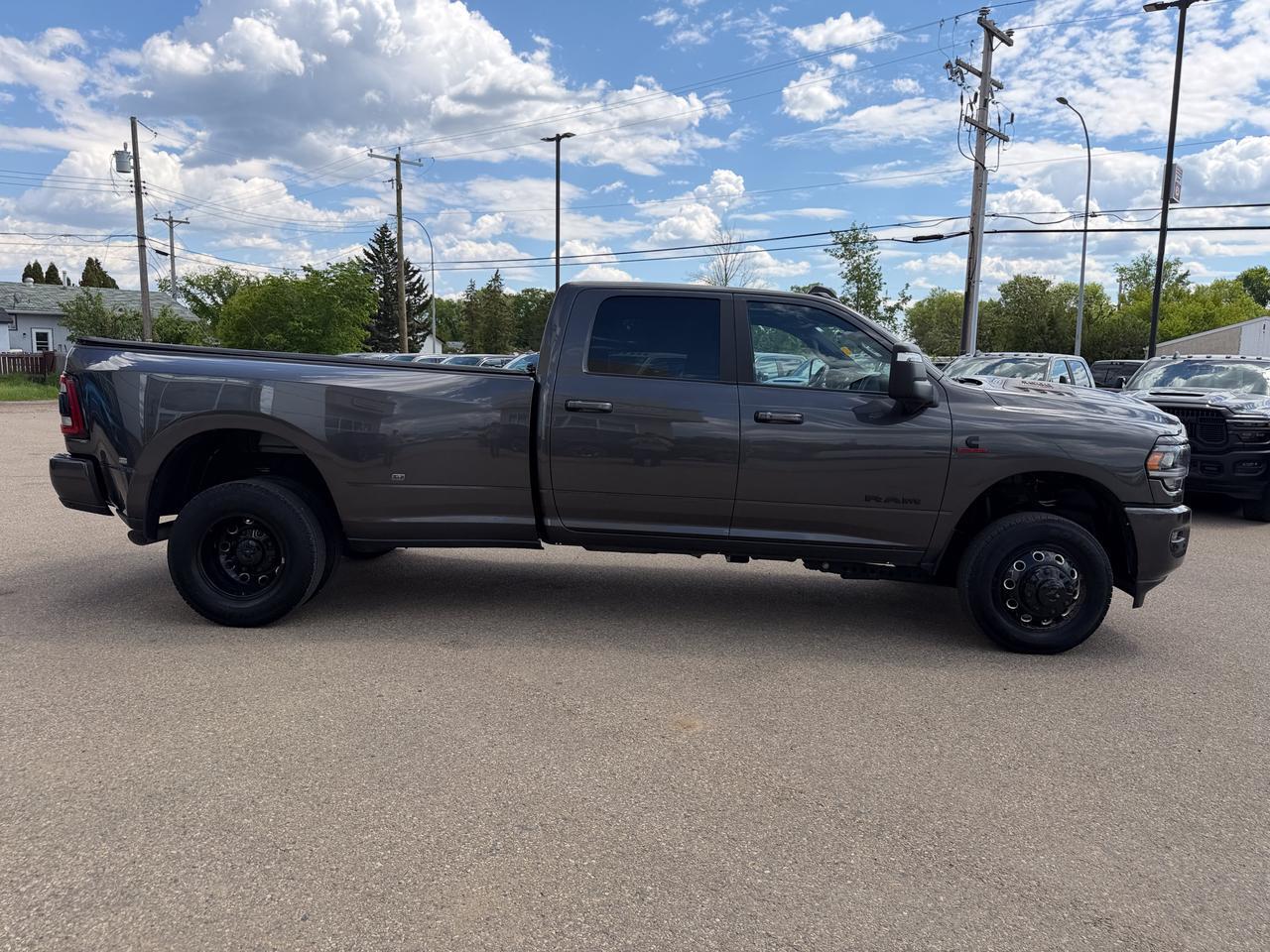 2024 Ram 3500 Laramie Crew Cab Dually 4x4 | Aisin | 4.10 Rear End | Tow Tech | Safety Group | Sun Roof | Level B Redwater AB