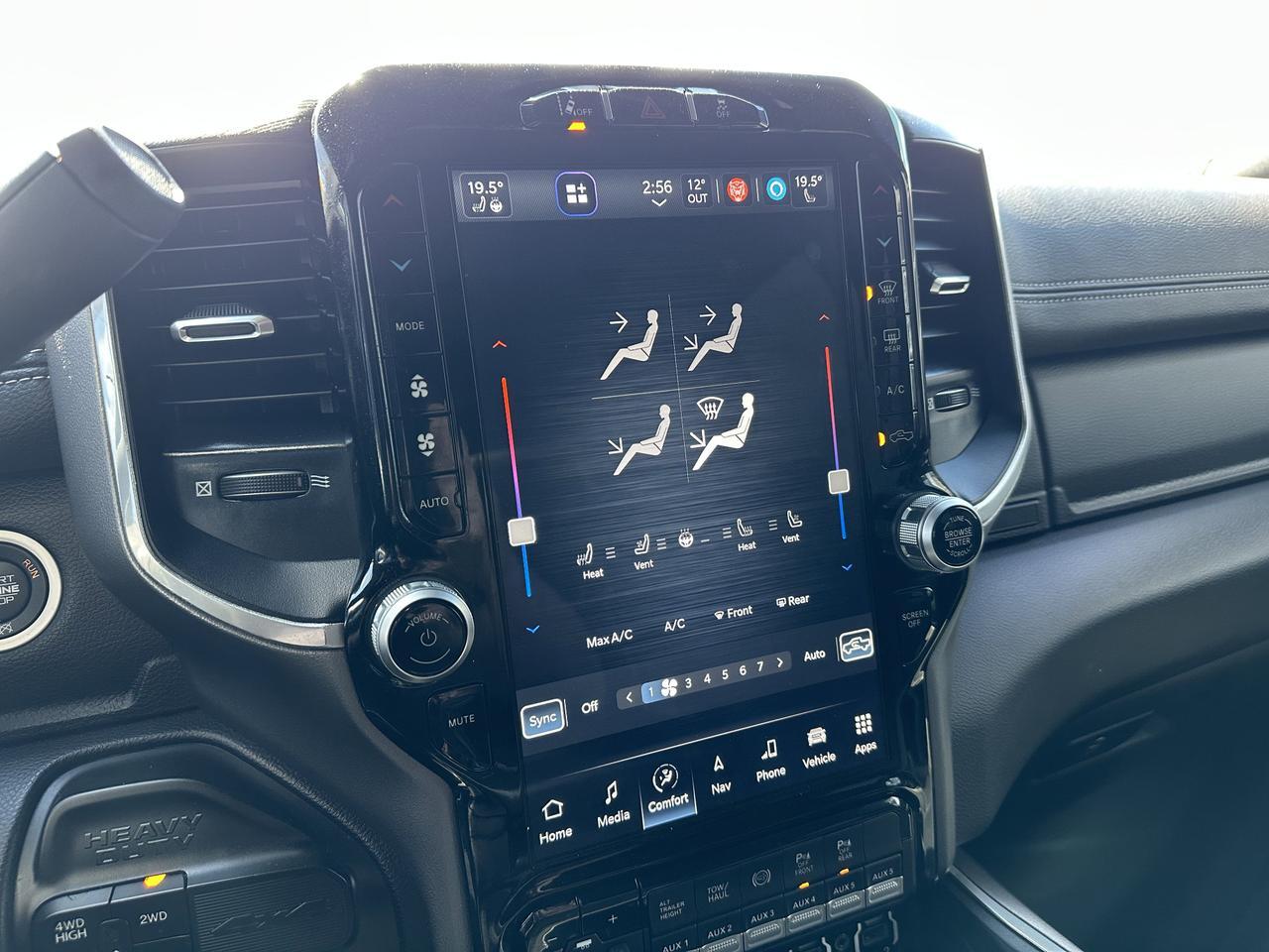 2024 Ram 3500 Laramie Mega Cab | Cummins HO Diesel |  Night Edition | 12IN Touchscreen | NAV | Harman Kardon Sound Redwater AB