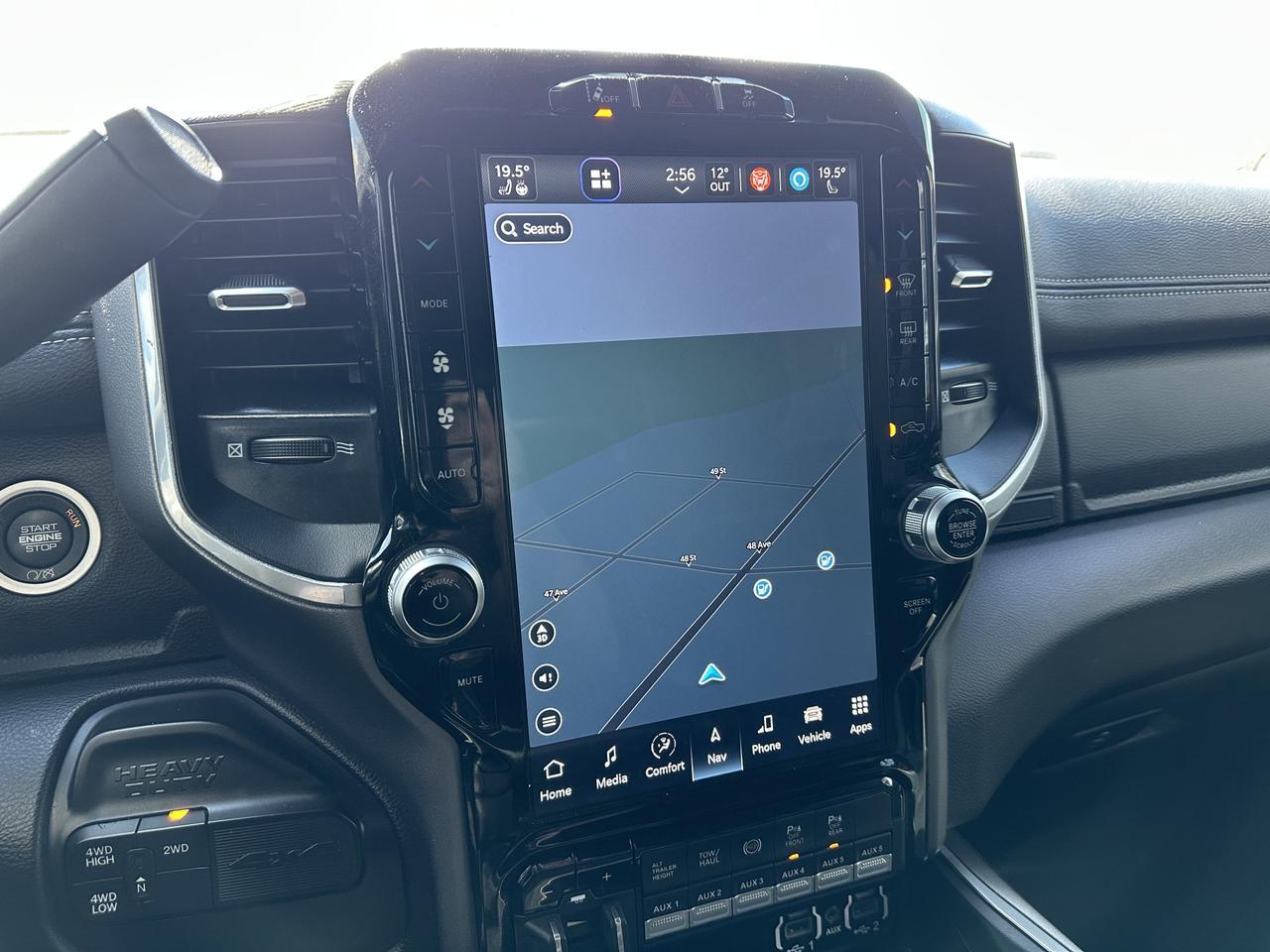 2024 Ram 3500 Laramie Mega Cab | Cummins HO Diesel |  Night Edition | 12IN Touchscreen | NAV | Harman Kardon Sound Redwater AB