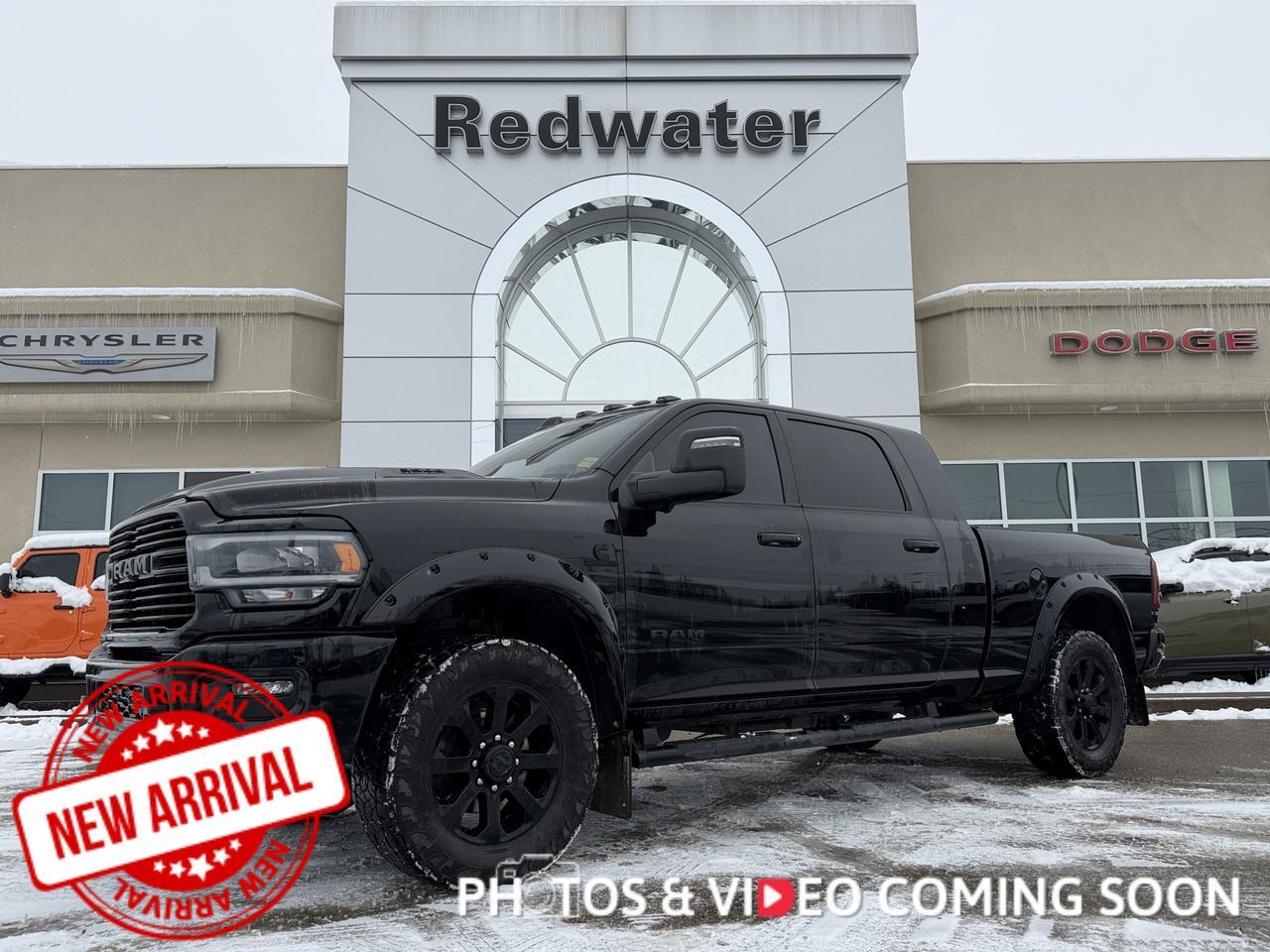 2024 Ram 3500 Laramie Mega Cab | Cummins HO Diesel |  Night Edition | 12IN Touchscreen | NAV | Harman Kardon Sound