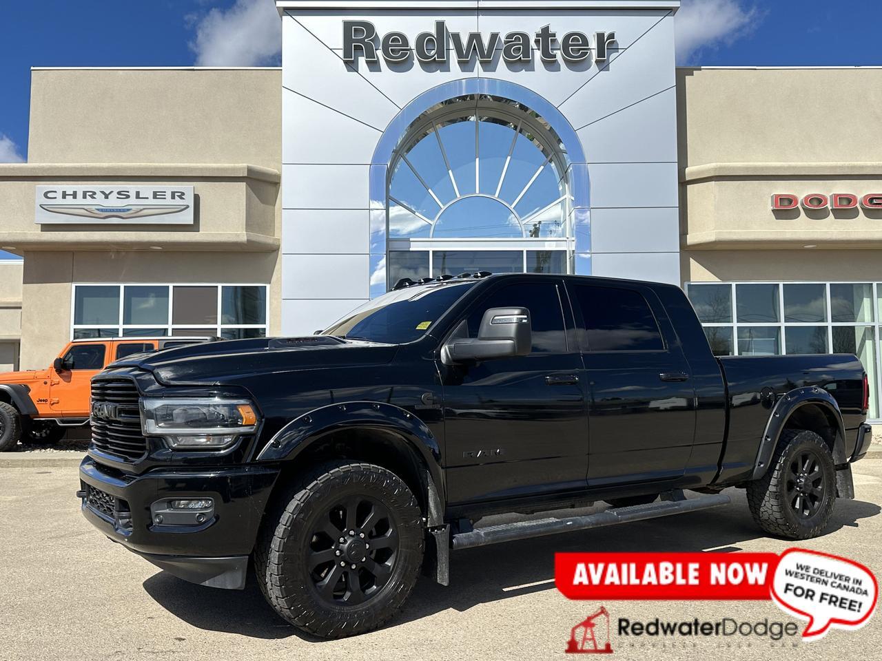 2024 Ram 3500 Laramie Mega Cab | Cummins HO Diesel |  Night Edition | 12IN Touchscreen | NAV | Harman Kardon Sound