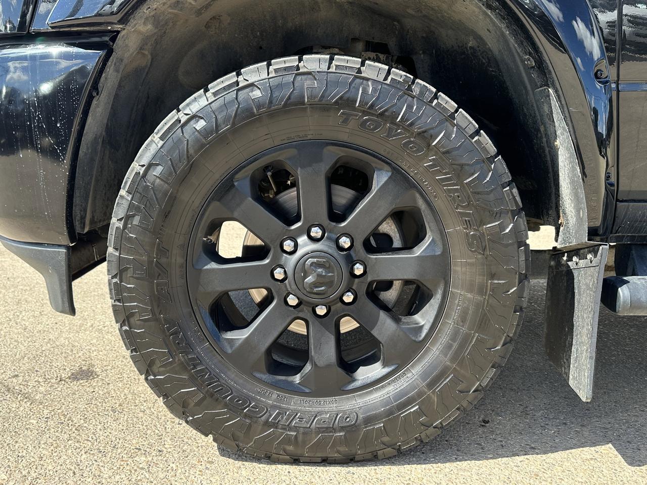 2024 Ram 3500 Laramie Mega Cab | Cummins HO Diesel |  Night Edition | 12IN Touchscreen | NAV | Harman Kardon Sound Redwater AB