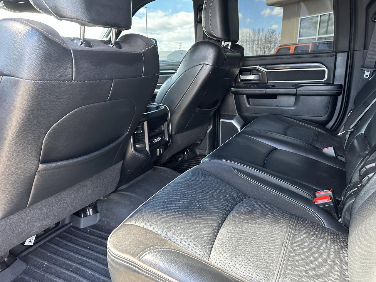 2024 Ram 3500 Laramie Mega Cab | Cummins HO Diesel |  Night Edition | 12IN Touchscreen | NAV | Harman Kardon Sound Redwater AB