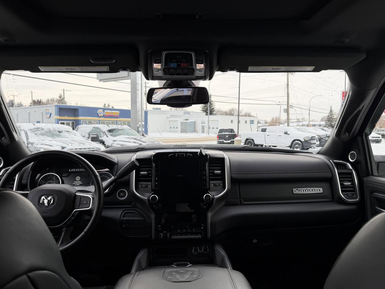 2024 Ram 3500 Laramie Night Edition Mega Cab 4x4 | Rig Ready Ram | SHADOW | 2&quot; Level | 20&quot; Fuel Rim | 35&quot; Toyos Redwater AB