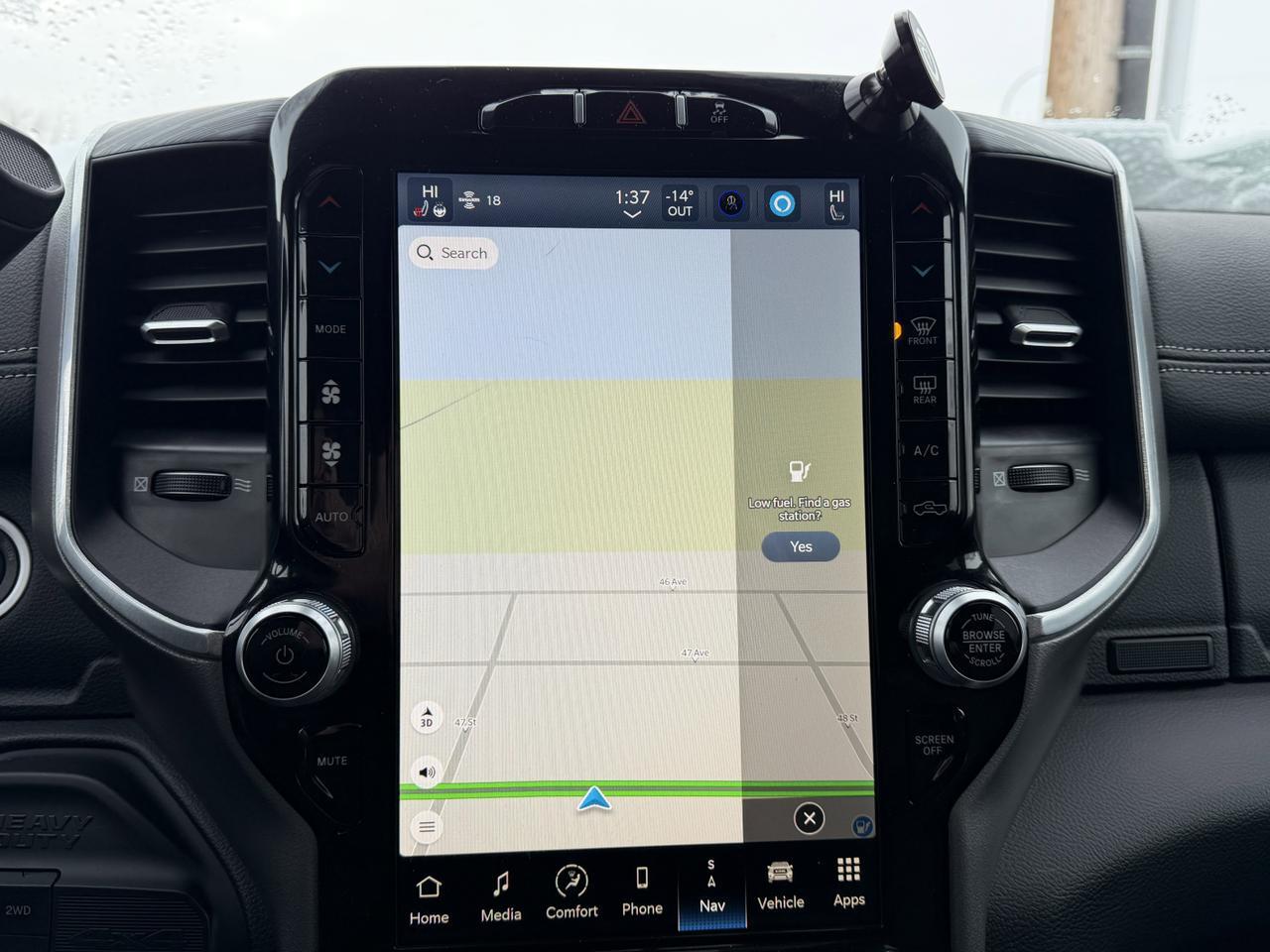 2024 Ram 3500 Laramie Night Edition Mega Cab 4x4 | Rig Ready Ram | SHADOW | 2&quot; Level | 20&quot; Fuel Rim | 35&quot; Toyos Redwater AB