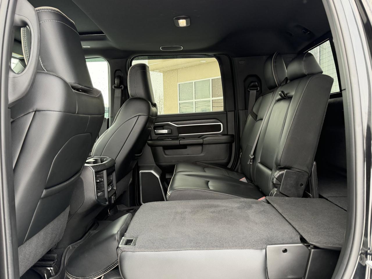 2024 Ram 3500 Laramie Night Edition Mega Cab 4x4 | Rig Ready Ram | SHADOW | 2&quot; Level | 20&quot; Fuel Rim | 35&quot; Toyos Redwater AB