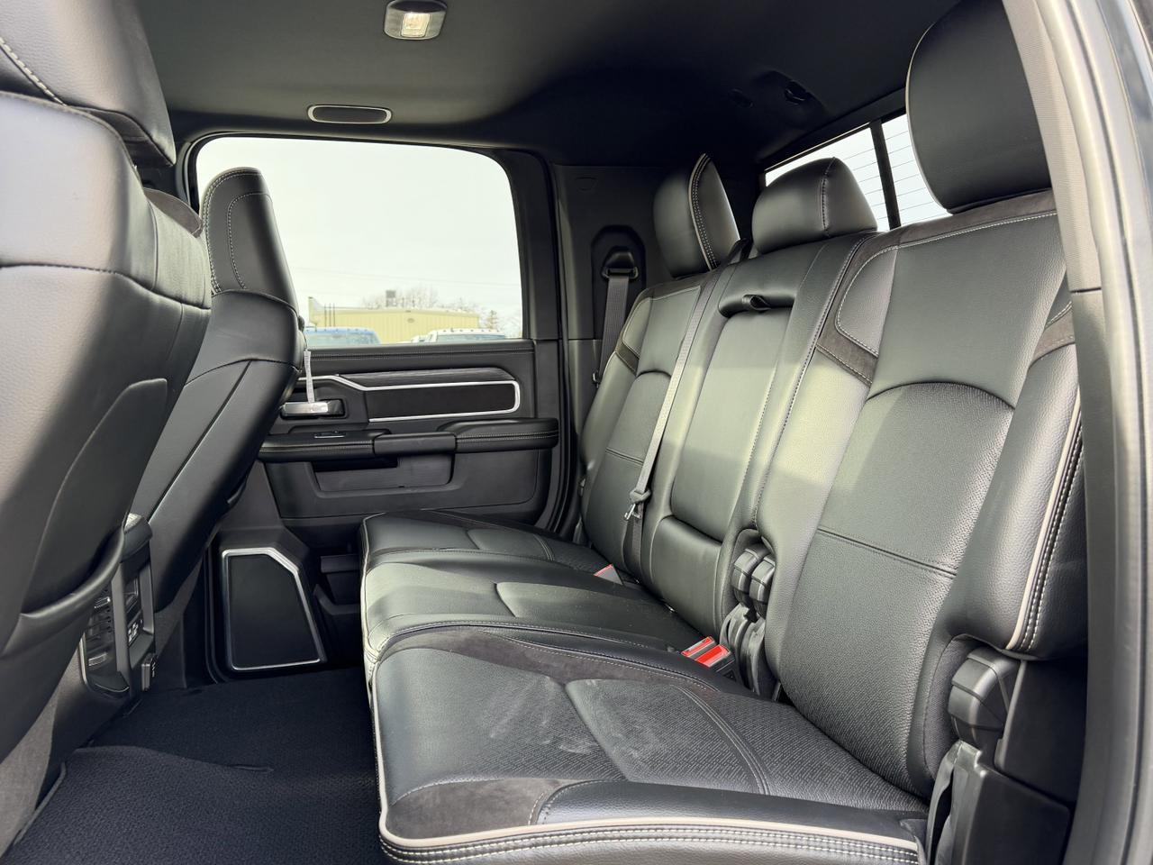 2024 Ram 3500 Laramie Night Mega Cab 4x4 | Low KMs | Cummins Diesel | 12IN UConnect | NAV | Leather | Sunroof Redwater AB