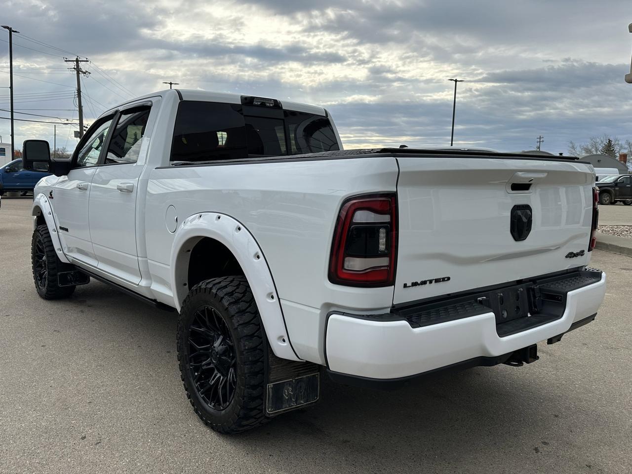 2024 Ram 3500 Limited | Fuel Wheels | AISIN Trans | 5th Wheel Prep | Rear Auto Level | Limited Lvl 1 | 360 Camer Redwater AB