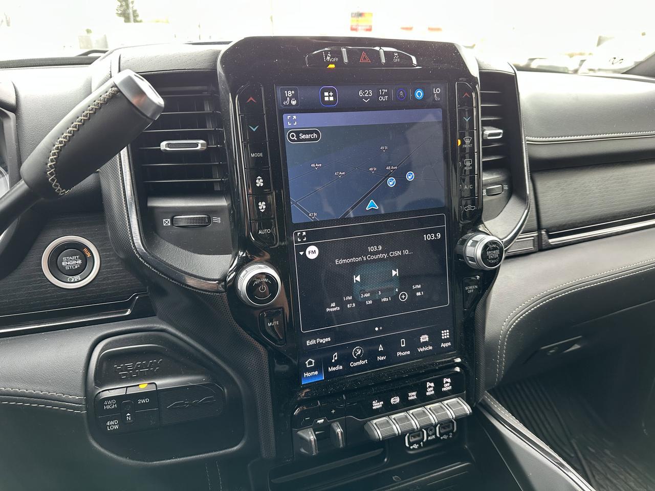 2024 Ram 3500 Limited | Fuel Wheels | AISIN Trans | 5th Wheel Prep | Rear Auto Level | Limited Lvl 1 | 360 Camer Redwater AB