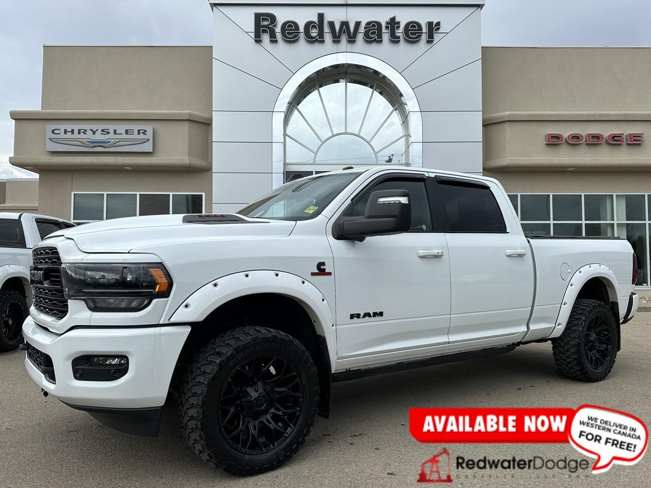 2024 Ram 3500 Limited | Fuel Wheels | AISIN Trans | 5th Wheel Prep | Rear Auto Level | Limited Lvl 1 | 360 Camer