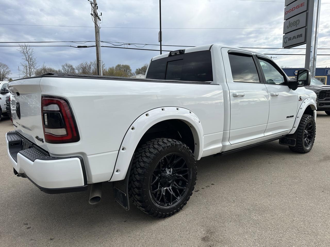 2024 Ram 3500 Limited | Fuel Wheels | AISIN Trans | 5th Wheel Prep | Rear Auto Level | Limited Lvl 1 | 360 Camer Redwater AB