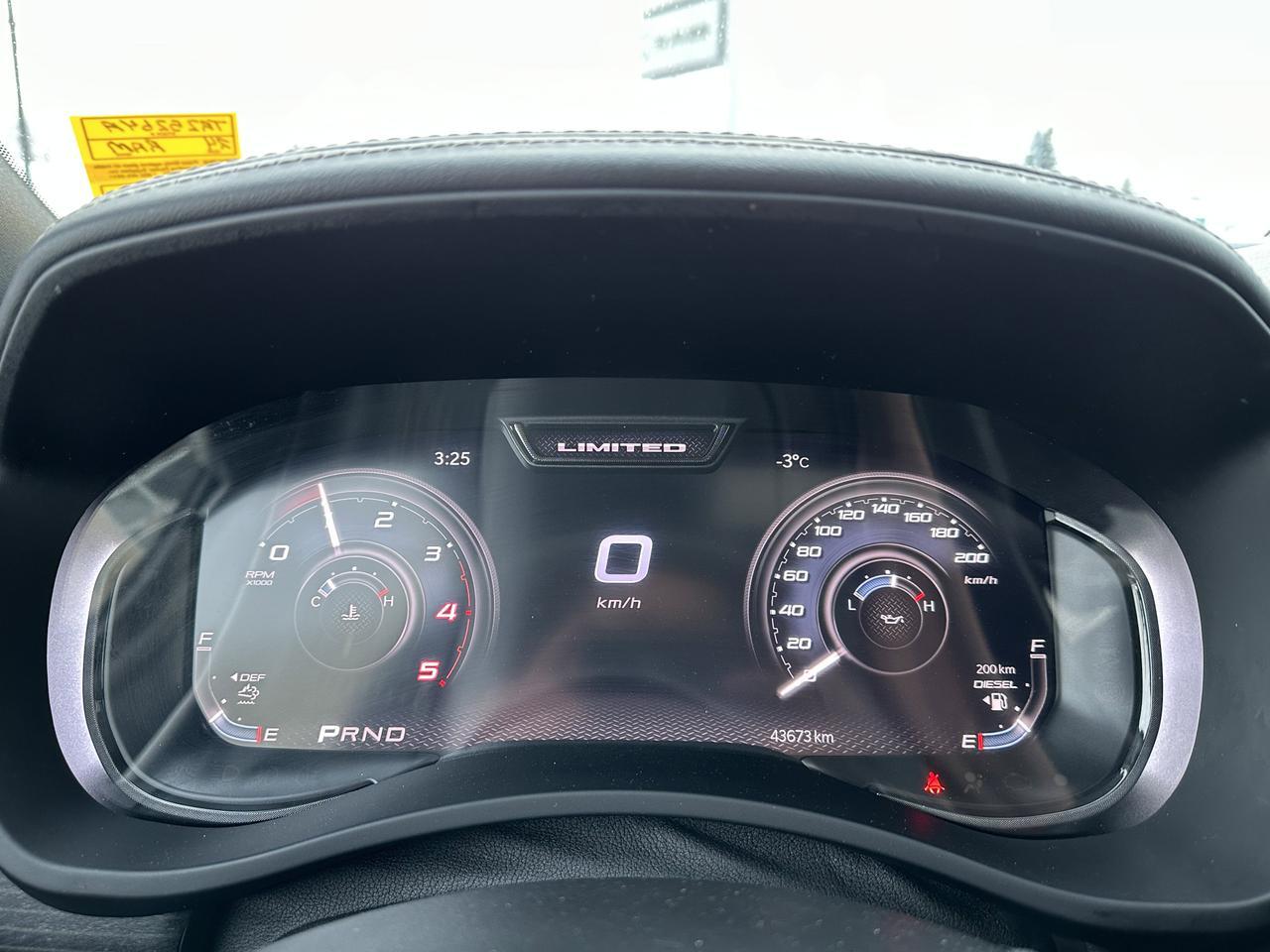 2024 Ram 3500 Limited | Night Edition | Aisin | 5th Wheel Prep | 360 Camera | Power Boards | Sun Roof | Dually Redwater AB