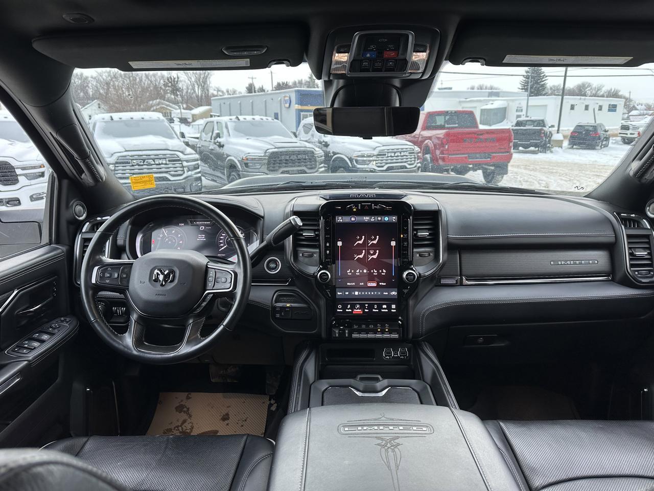 2024 Ram 3500 Limited | Night Edition | Aisin | 5th Wheel Prep | 360 Camera | Power Boards | Sun Roof | Dually Redwater AB