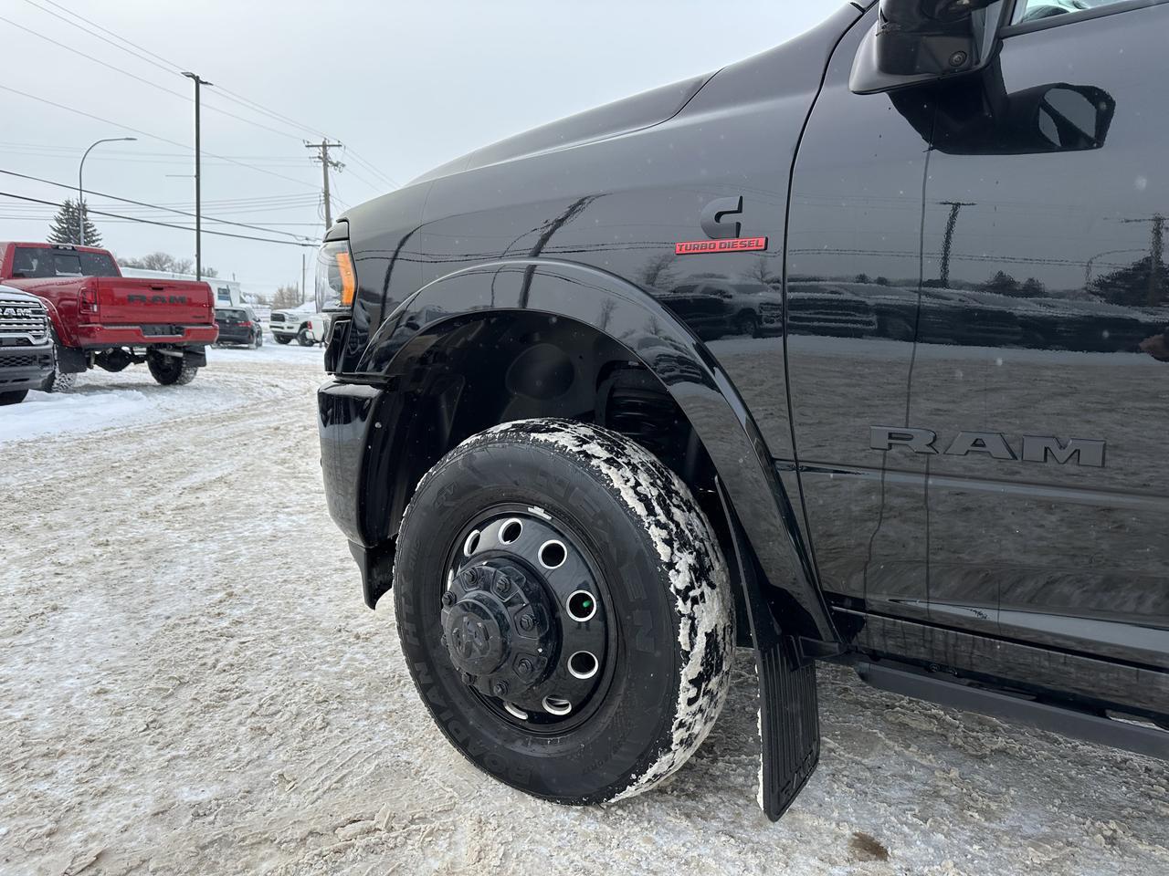 2024 Ram 3500 Limited | Night Edition | Aisin | 5th Wheel Prep | 360 Camera | Power Boards | Sun Roof | Dually Redwater AB