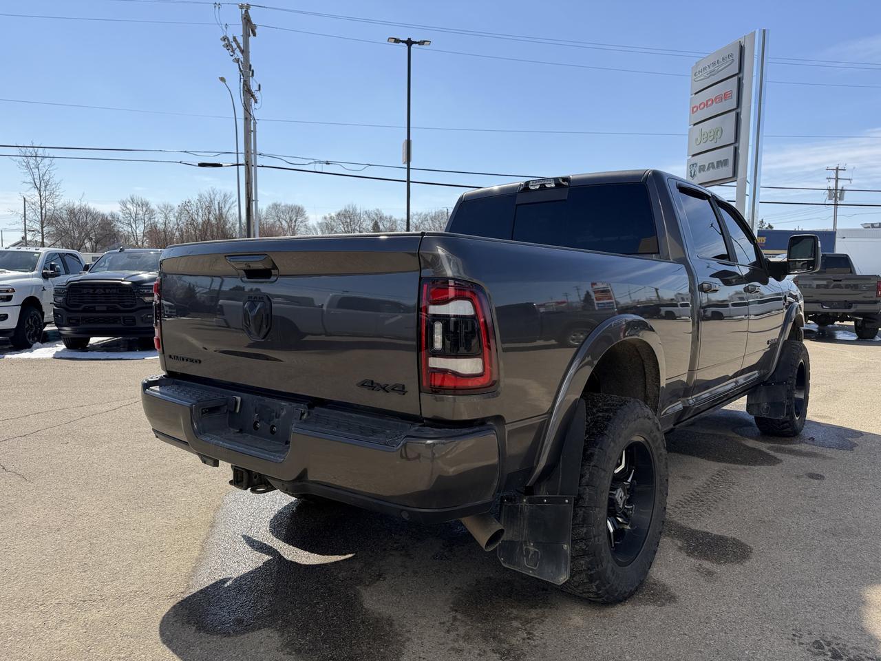 2024 Ram 3500 Limited 4x4 Crew Cab | Cummins Turbo Diesel | Night Edition | 12IN NAV | 17-Speaker Harman Kardon Redwater AB