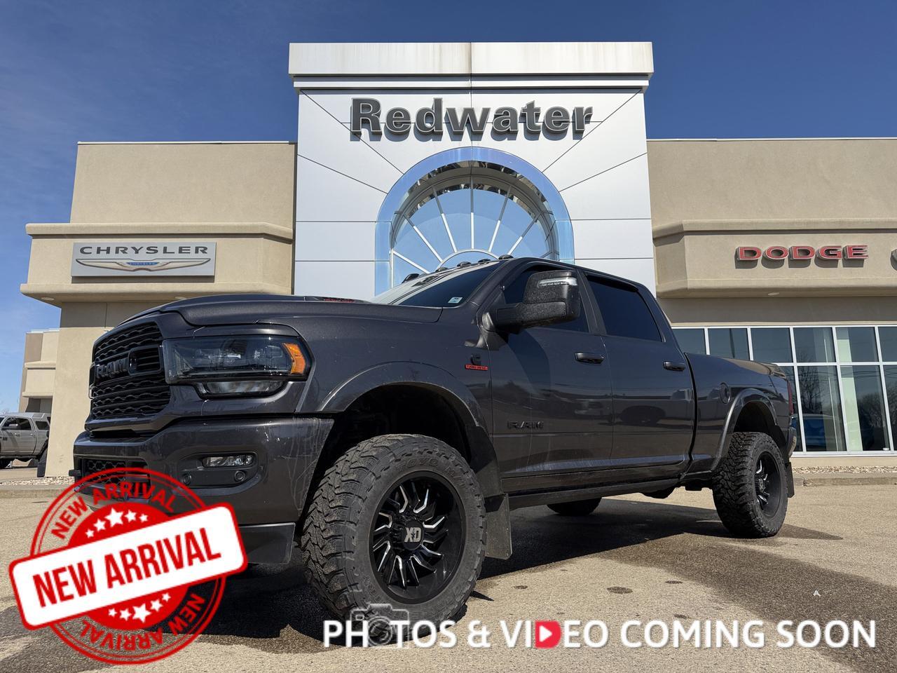 2024 Ram 3500 Limited 4x4 Crew Cab | Cummins Turbo Diesel | Night Edition | 12IN NAV | 17-Speaker Harman Kardon