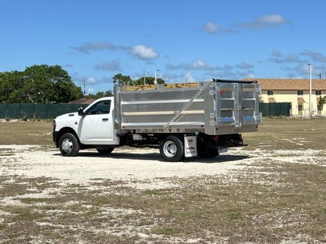 2024 Ram 3500 SL 4x4 12' BABCO Aluminum Landscape Dump Truck